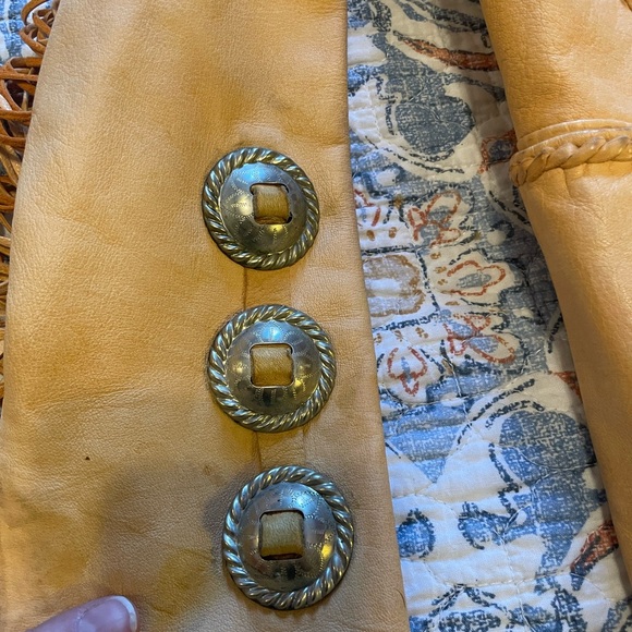 Vintage Antelope Leather Jacket, Halter and Skirt Set - Picture 13 of 16